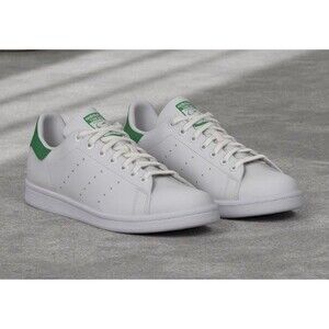 Adidas Stan Smith FX5502 Mens Classic White Green Sneakers 5 Men’s 6.5 Women’s